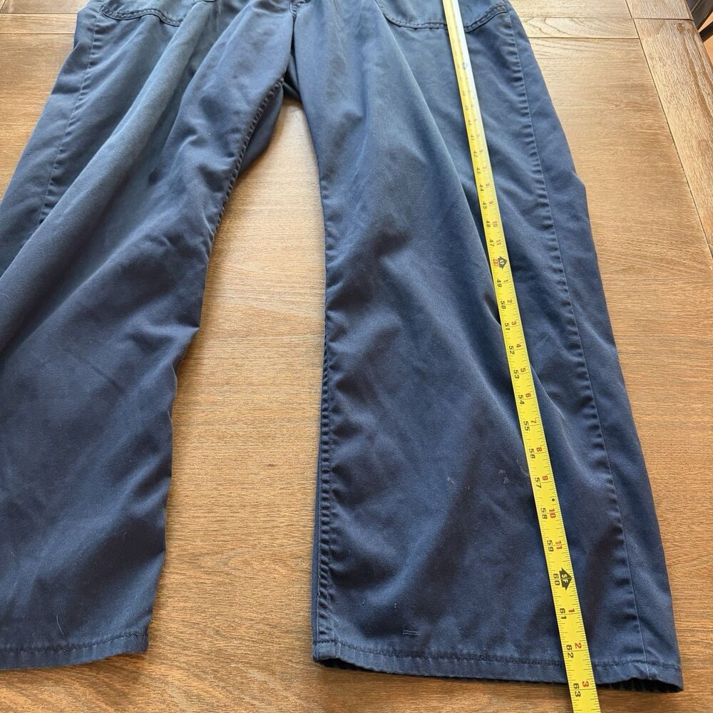Utility Coveralls Navy Blue Mens 46L Flightsuit Zipper Work Uniform Military - Picture 10 of 12